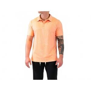 NEW PILLAR liam short sleeve polo in stars